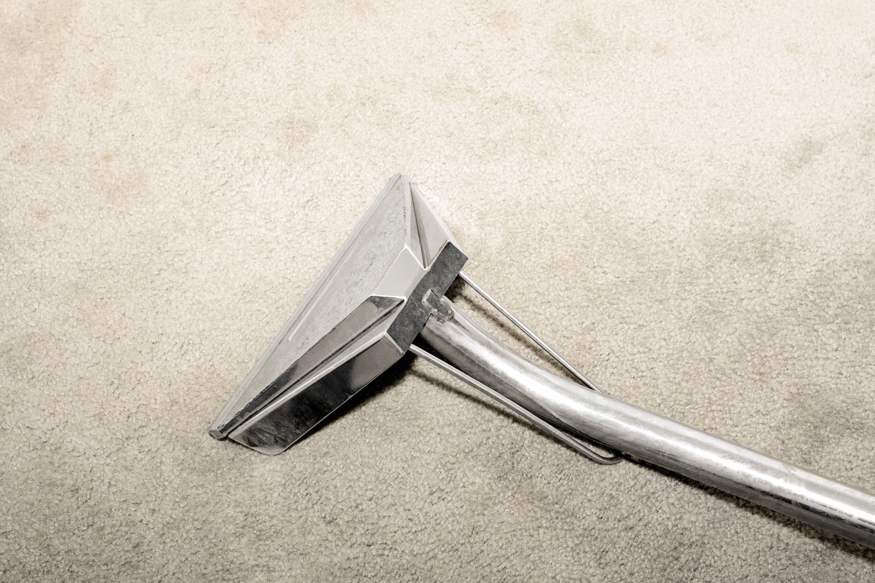 Steam Cleaning Wand on Carpet